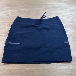 Tangerine Athletic Skort Women Small Black Cargo Pocket Active Golf Tennis